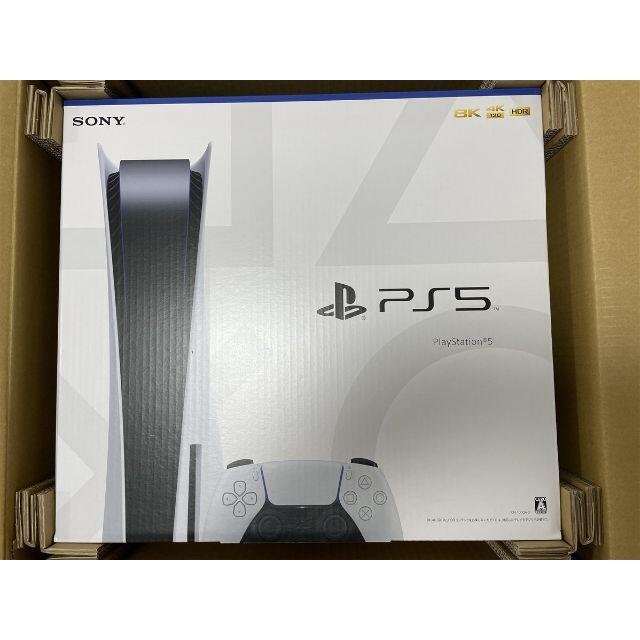 SONY(ソニー)のPlayStation 5 CFI-1000A01 新品未開封 エンタメ/ホビーのゲームソフト/ゲーム機本体(家庭用ゲーム機本体)の商品写真