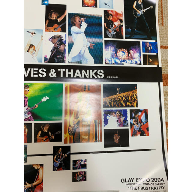 GLAY EXPO 2004 THE FRUSTRATEDグッズ