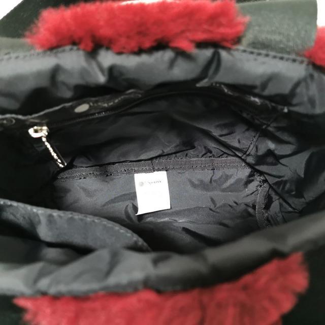 LeSportsac(レスポートサック)のレスポートサック ボルドー×黒 レディースのバッグ(トートバッグ)の商品写真