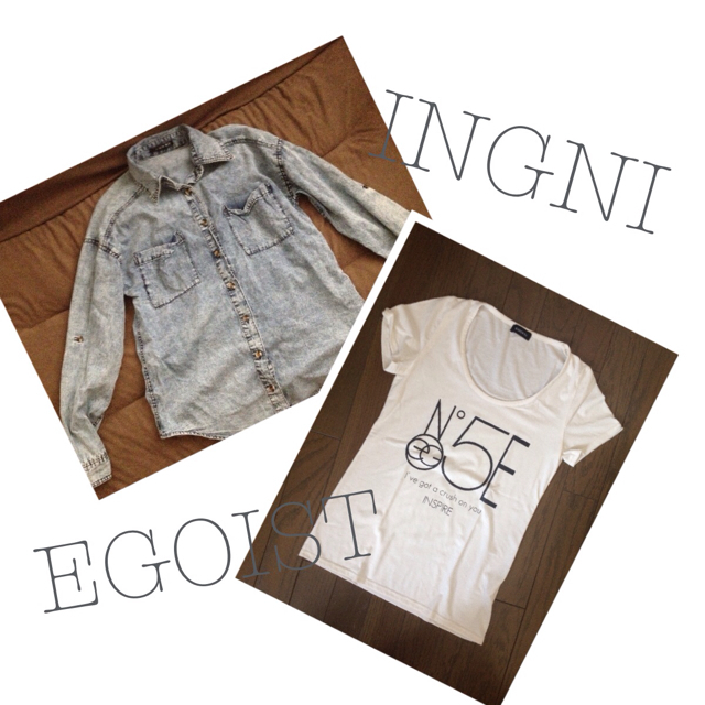 EGOIST(エゴイスト)のセット レディースのトップス(Tシャツ(半袖/袖なし))の商品写真