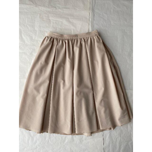 FOXEY(フォクシー)のrene ルネ ふんわり スカート 2枚 セット 34 白黒 ベージュ レディースのスカート(ひざ丈スカート)の商品写真