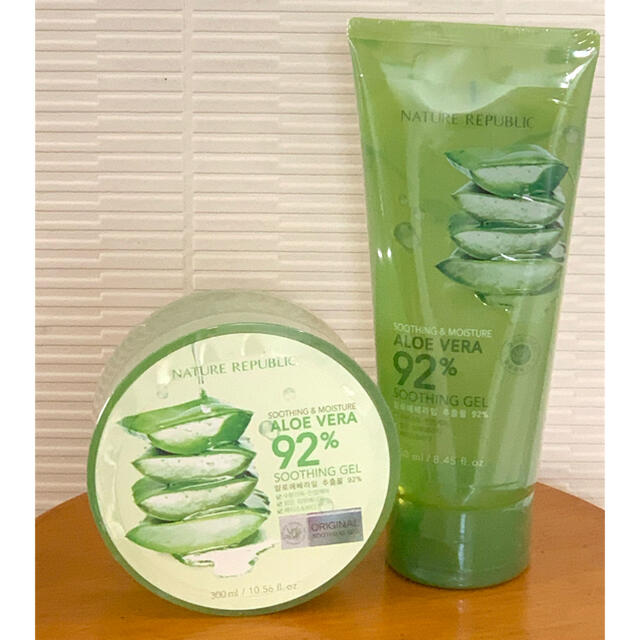 NATURE REPUBLIC(ネイチャーリパブリック)のネイチャーリパブリック　アロエベラ92%スージングジェル　6点 コスメ/美容のボディケア(ボディクリーム)の商品写真