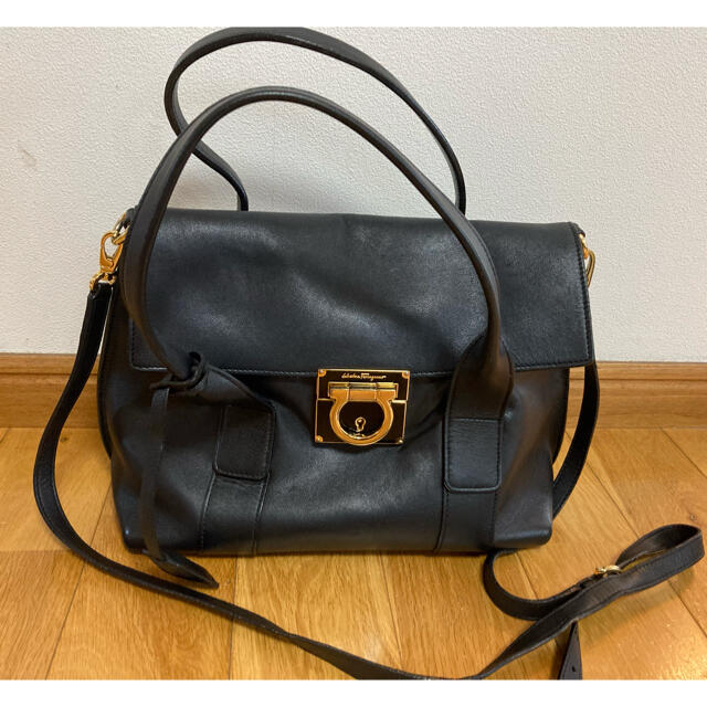 【美品】フェラガモ　Ferragamo　2wayバッグ