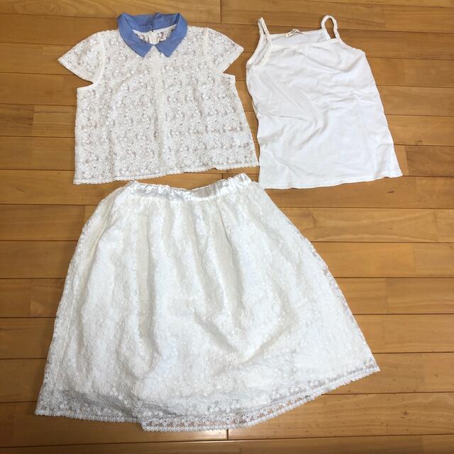 pom ponette(ポンポネット)のポンポネット  L(160) ツーピース キッズ/ベビー/マタニティのキッズ服女の子用(90cm~)(ワンピース)の商品写真