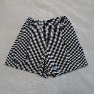 ユニクロ(UNIQLO)のUNIQLO ユニクロ キュロット チェック 140(パンツ/スパッツ)