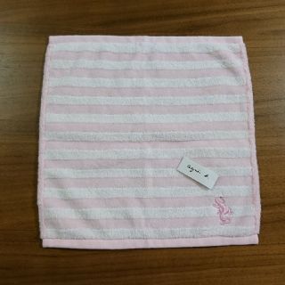 アニエスベー(agnes b.)の新品☆ アニエスベー タオルハンカチ アニエスb.(ハンカチ)