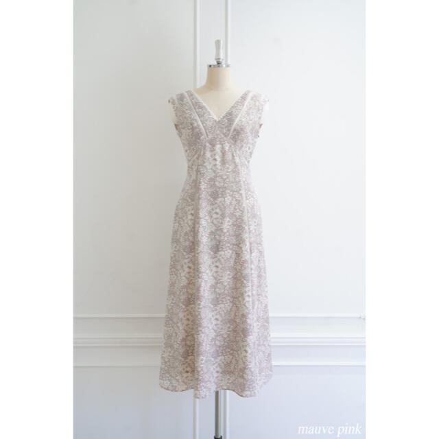 herliptoLace Trimmed Floral Dress【新色】