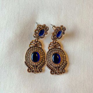 グリモワール(Grimoire)の୨୧ Vintage rétro Classical Stone Pierce(ピアス)