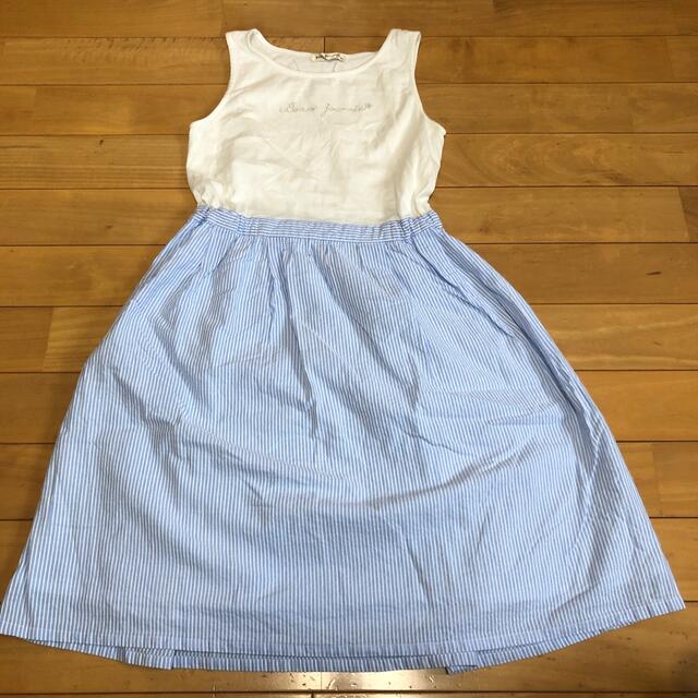 pom ponette(ポンポネット)のポンポネット  ワンピース　L160 キッズ/ベビー/マタニティのキッズ服女の子用(90cm~)(ワンピース)の商品写真