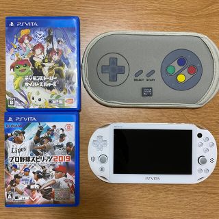 プレイステーションヴィータ(PlayStation Vita)のSONY PSvita ホワイト(携帯用ゲーム機本体)