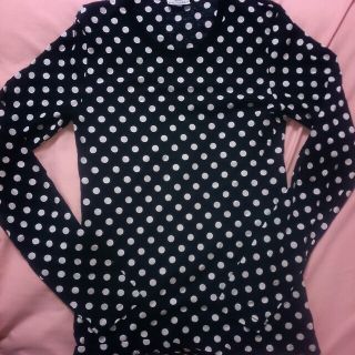 マリメッコ(marimekko)のマリメッコドットカットソー(カットソー(長袖/七分))