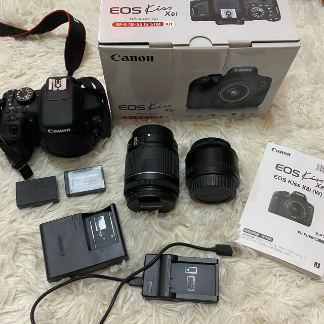 Canon(キヤノン)のCanon EOS KISS X8i EOS KISS X8I スマホ/家電/カメラのカメラ(デジタル一眼)の商品写真