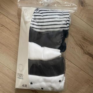 エイチアンドエム(H&M)の《H&M》ロンパース　90 新品　5枚セット(下着)