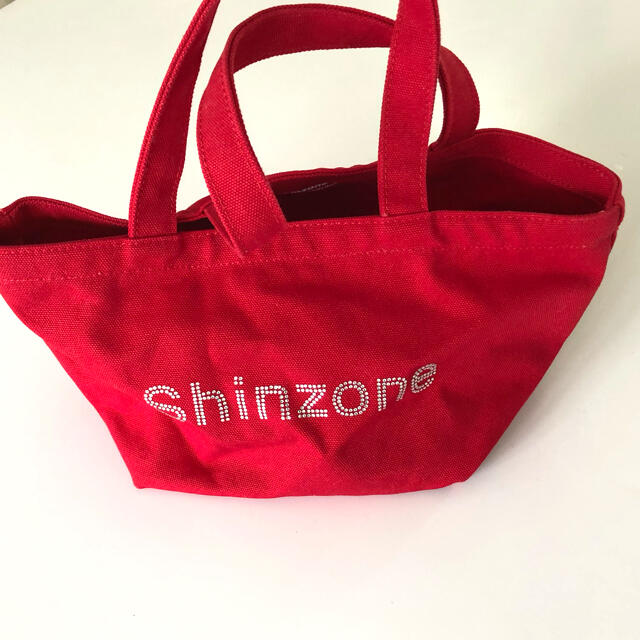 Shinzone　シンゾーン　トートバッグ　赤