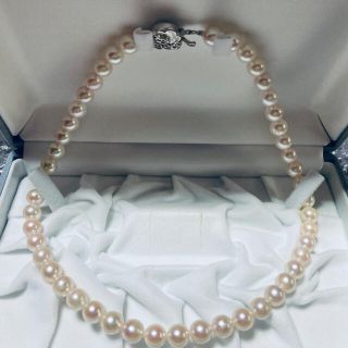伊勢志摩産本真珠3点セット(8~8.5mm)ペンダント&ピアス の通販 by