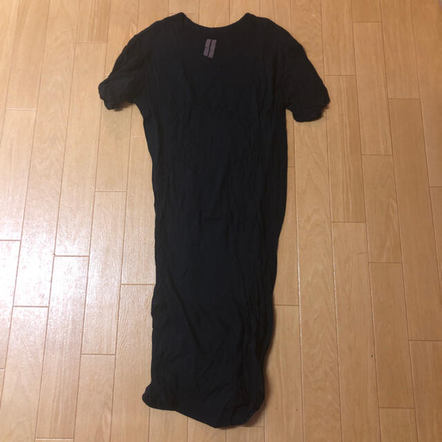 Rick Owens(リックオウエンス)の３枚セット ダブルレイヤード T カットソー ブラック  メンズのトップス(Tシャツ/カットソー(半袖/袖なし))の商品写真