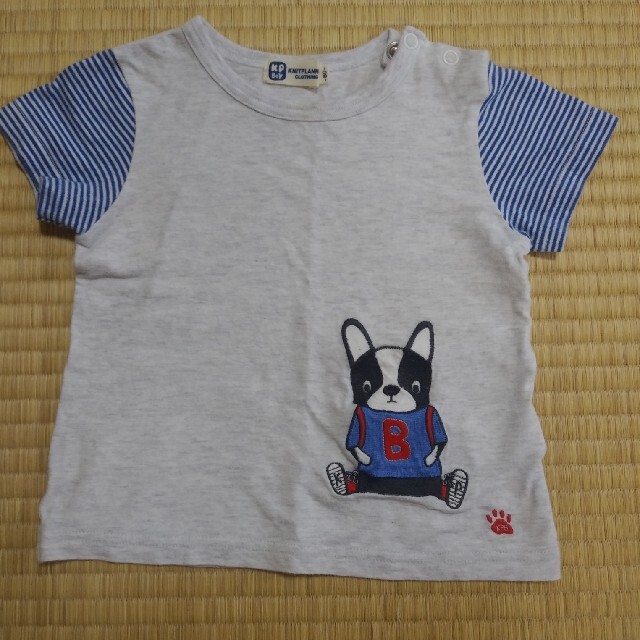 mikihouse(ミキハウス)の80cm  Tシャツ 2枚セット キッズ/ベビー/マタニティのベビー服(~85cm)(Ｔシャツ)の商品写真