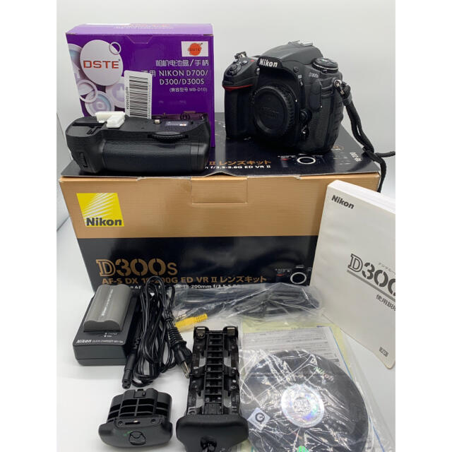 D300S☆美品【NIKON】D300S ボディ バッテリーグリップなし