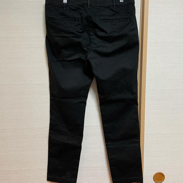 UNIQLO(ユニクロ)のカラーデニム　ブラック　ユニクロ　メンズ メンズのパンツ(デニム/ジーンズ)の商品写真