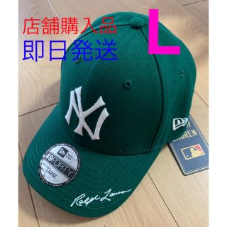 ニューエラー(NEW ERA)のニューエラ　キャップ　ラルフローレン　Lサイズ　グリーン(キャップ)