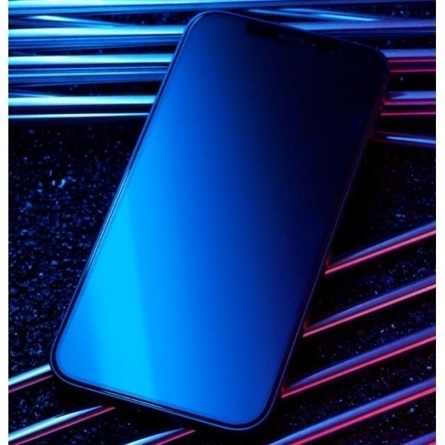 iPhone11Pro/Xs/X ブルーライトカットアンチグレア ガラス スマホ/家電/カメラのスマホアクセサリー(保護フィルム)の商品写真