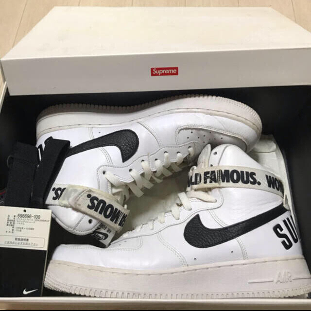 supreme NIKE air force1 シュプリーム　jordan