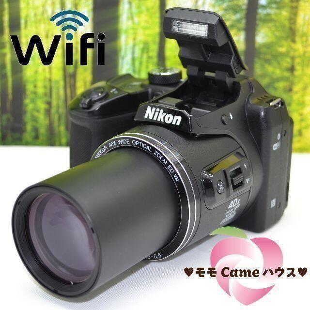 品質が完璧 ニコン クールピクス B500☆WiFi搭載スーパーコンデジ☆1628 コンパクトデジタルカメラ