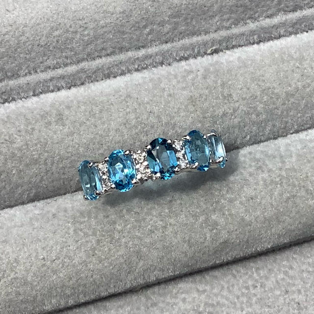 かんたんラ】 宝石鑑別付大粒 15.43ct ブルートパーズ 天然