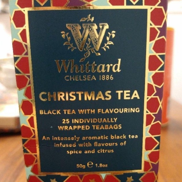 Whittard Chrismas Teas　個包装(25個)　x2箱 食品/飲料/酒の飲料(茶)の商品写真