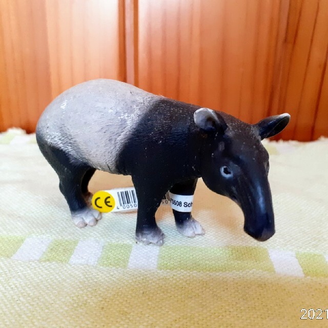 【廃盤】シュライヒ Schleich バク タグ付き