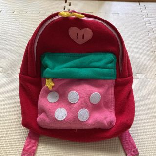 キッズフォーレ(KIDS FORET)のキッズリュック♡いちご(リュックサック)