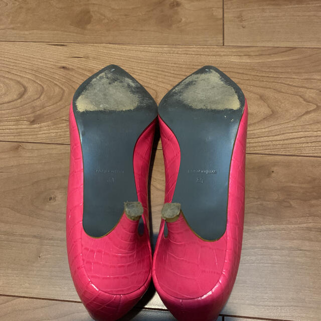 DIANA(ダイアナ)のラボキコレクション　型押し　ピンク　25 レディースの靴/シューズ(ハイヒール/パンプス)の商品写真
