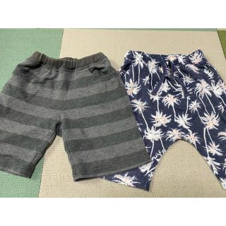 エニィファム(anyFAM)のmomo様専用　ハーフパンツ2枚セット　110(パンツ/スパッツ)