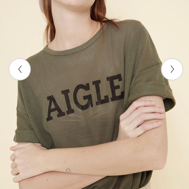 AIGLE(エーグル)のAIGLE セベンヌ　半袖Tシャツ レディースのトップス(Tシャツ(半袖/袖なし))の商品写真