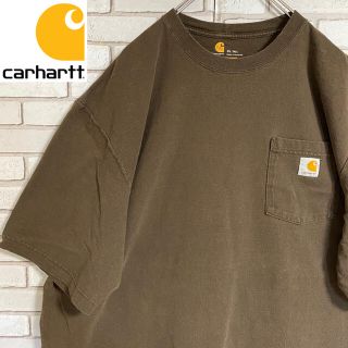 カーハート(carhartt)の90s 古着 カーハート ポケットTシャツ ロゴタグ ビッグシルエット ゆるだぼ(Tシャツ/カットソー(半袖/袖なし))