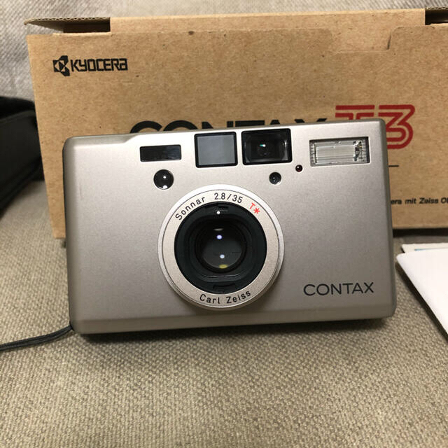 京セラ - CONTAX T3 後期型ダブルティース 完備品の通販 by 森村 京セラ - CONTAX T3 後期型ダブルティース 完備品の通販 by 森村