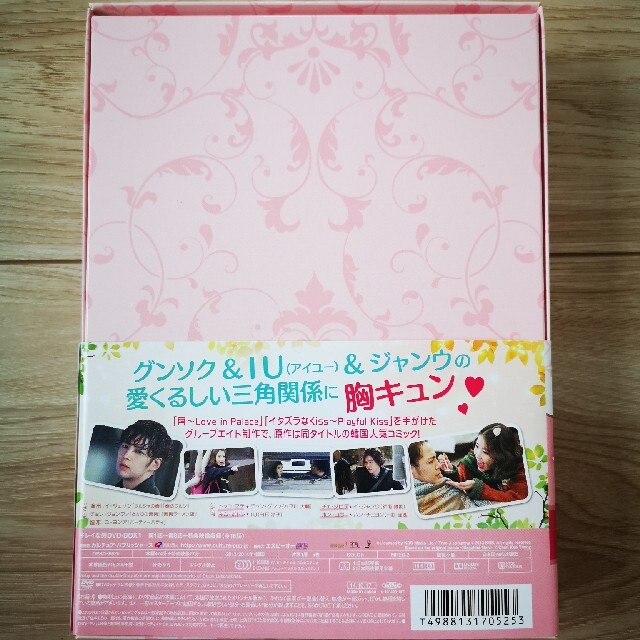 キレイな男 DVD-BOX1 チャン・グンソク IU イ・ジャンウ