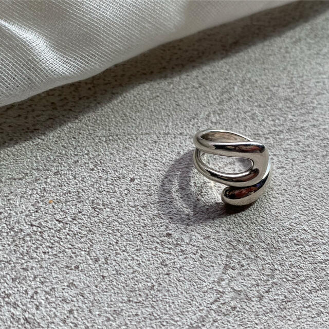 　2個セット　silver925 指輪　 ring   レディースのアクセサリー(リング(指輪))の商品写真