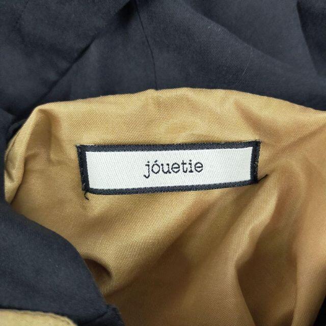 jouetie(ジュエティ)のjouetie ライン2WAY HOODIE ワンピース ドロストライン コート レディースのジャケット/アウター(ロングコート)の商品写真