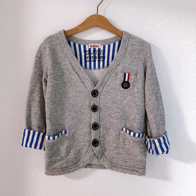 Branshes(ブランシェス)のブランシェス カーディガン 100cm キッズ/ベビー/マタニティのキッズ服男の子用(90cm~)(カーディガン)の商品写真