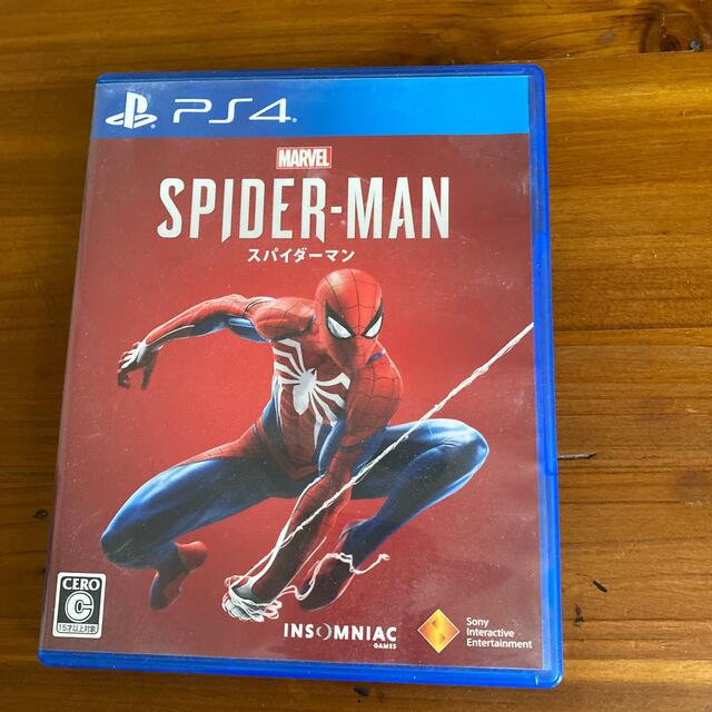 MARVEL(マーベル)のスパイダーマン　ps4 エンタメ/ホビーのゲームソフト/ゲーム機本体(家庭用ゲームソフト)の商品写真