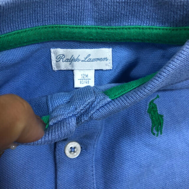 Ralph Lauren(ラルフローレン)のグレー1ラルフローレン  Tシャツ　12m セット キッズ/ベビー/マタニティのベビー服(~85cm)(Ｔシャツ)の商品写真