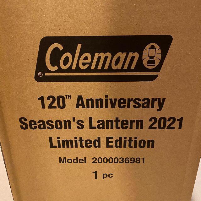 コールマン 120th アニバーサリー シーズンズ ランタン 2021アウトドア