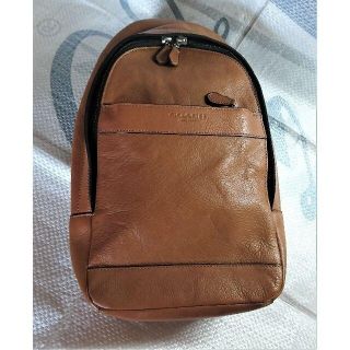 コーチ(COACH)の 美品 COACH コーチ ボディバッグ（ショルダー）ブラウン(ショルダーバッグ)