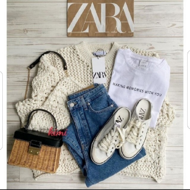 ZARA(ザラ)のZARA　(37)　バックレススニーカー　ミュールスニーカー レディースの靴/シューズ(スニーカー)の商品写真