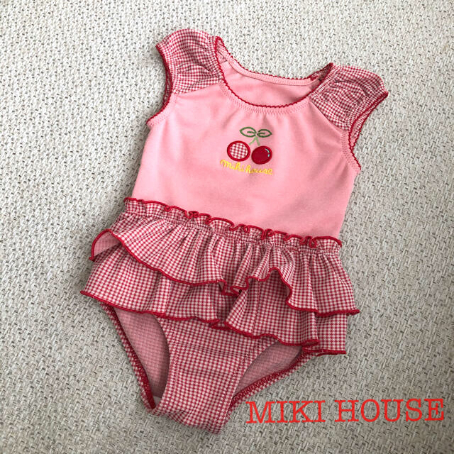 mikihouse(ミキハウス)のまりまりさん専用　ミキハウス  水着　80 キッズ/ベビー/マタニティのベビー服(~85cm)(水着)の商品写真