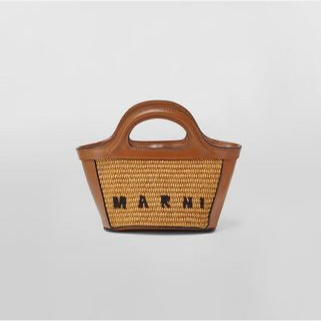 Marni - Marni マルニ ラフィア マイクロ ミニ ショルダーバッグ かご