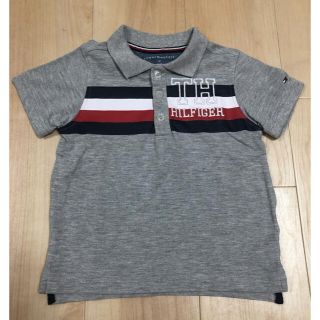 トミーヒルフィガー(TOMMY HILFIGER)のTOMMY HILFIGER ポロシャツ　2m グレー(Tシャツ/カットソー)