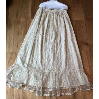 新品☆レッドヴァレンティノ REDVALENTINO チュールロングスカート40