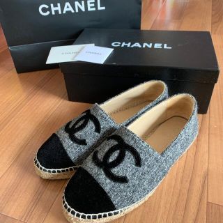 シャネル(CHANEL)のCHANEL♡エスパドリーユ(スリッポン/モカシン)